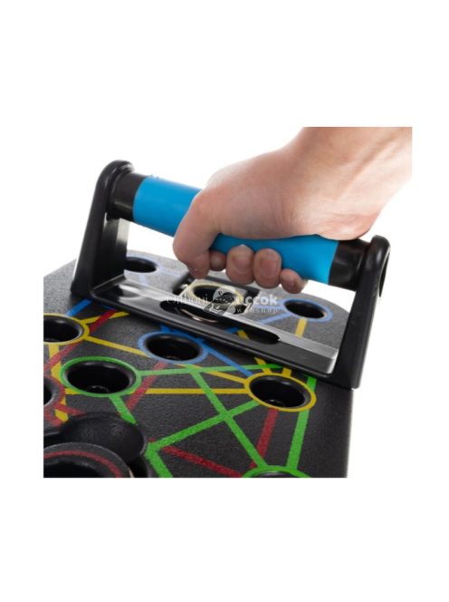 Edzőtábla fogantyúval és fitneszkötéllel