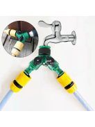 Műanyag kétutas szelep csaphoz