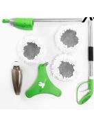 3 fejes folyadék-adagolós padlótisztító