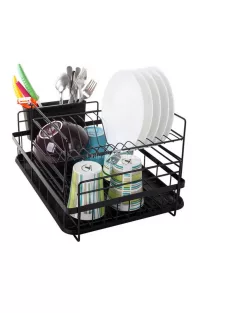 Emeletes fém edényszárító