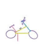 Szalma tégla építő figurák készlet 1000 db 