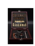 Sakkos, borozós szett