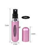 Újratölthető mini parfümszóró Ezüst