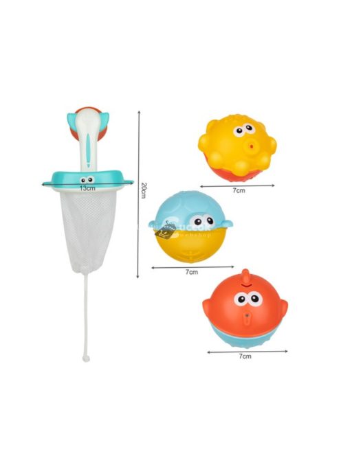 Fürdőjáték szűrővel