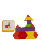 Oktatási puzzle - geometriai figurák