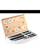 4db-os Black Shark kés készlet