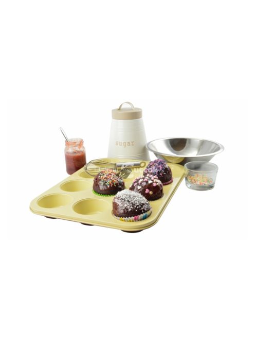 Perfect Home kerámia bevonatos muffin sütő 12 db-os