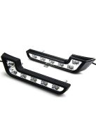 Autós nappali fény, fehér led lámpa 6 égős