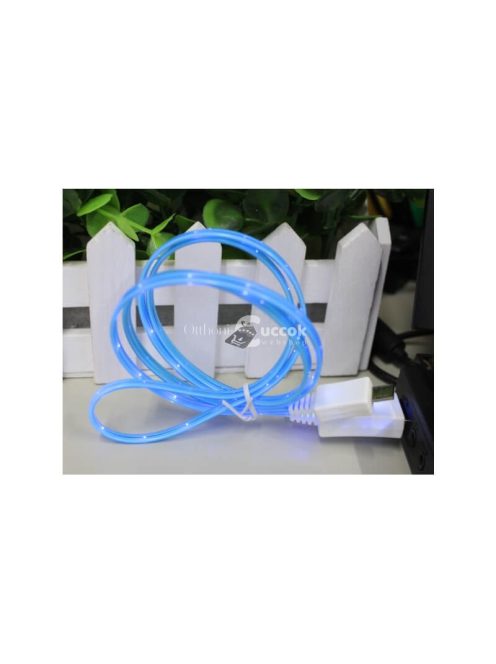 Világítós Micro USB kábel, 5 darab