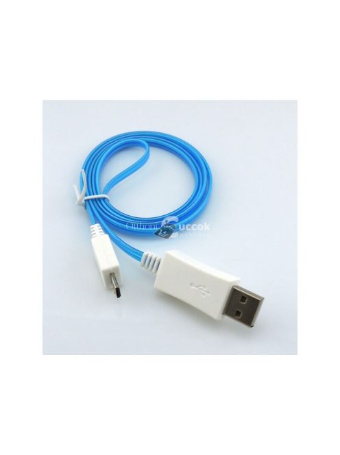 Világítós Micro USB kábel, 5 darab