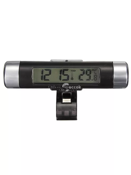 Autós hőmérséklet, dátum és idő kijelző