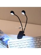 Csiptethető DUAL LED lámpa