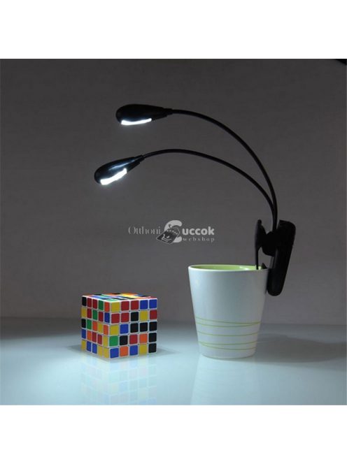 Csiptethető DUAL LED lámpa