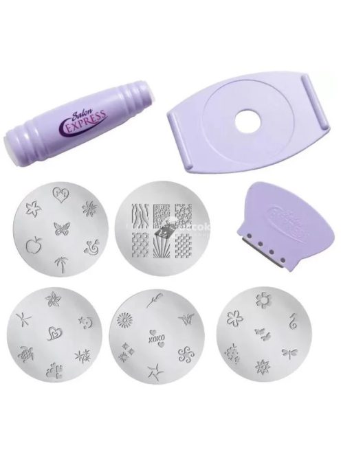 Körömnyomda, körömdíszítő szett