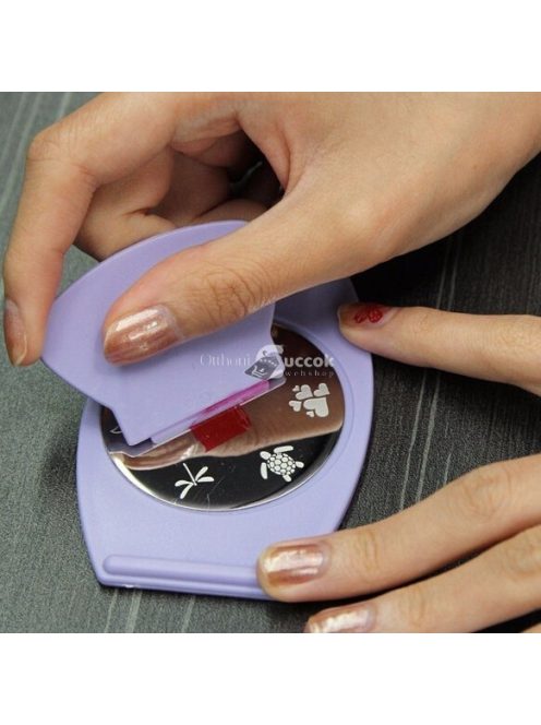 Körömnyomda, körömdíszítő szett