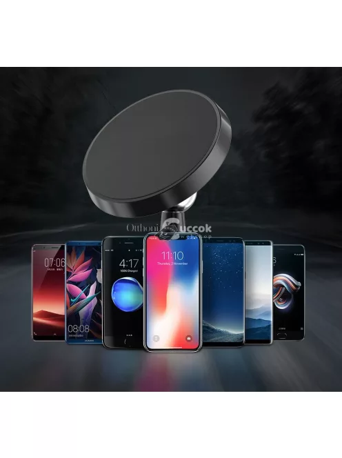 Exkluzív autós szellőzőbe helyezhető mágneses telefontartó
