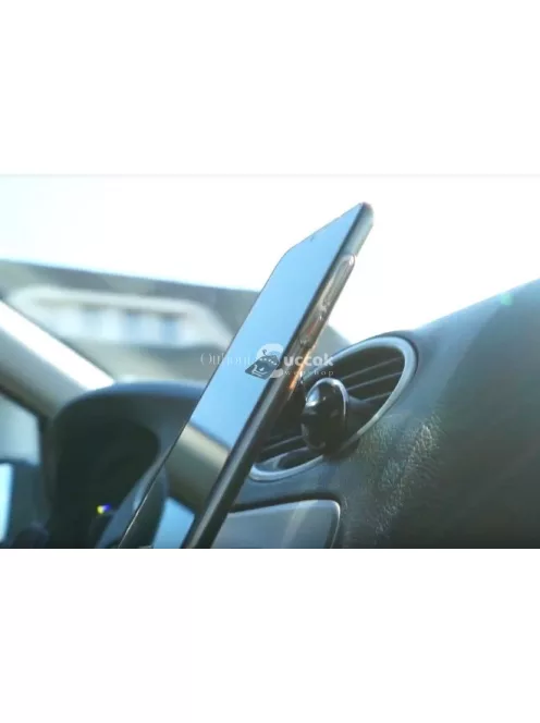 Exkluzív autós szellőzőbe helyezhető mágneses telefontartó