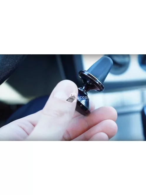 Exkluzív autós szellőzőbe helyezhető mágneses telefontartó