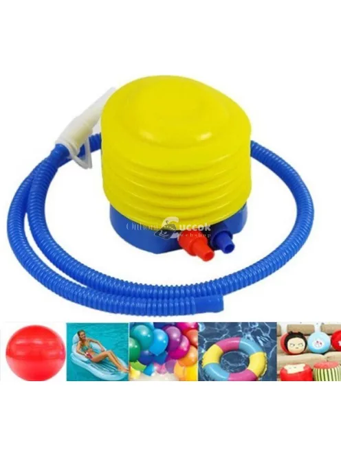 Lábpumpa strandoláshoz úszógumi strandlabda strandmatrac stb felfújásához﻿