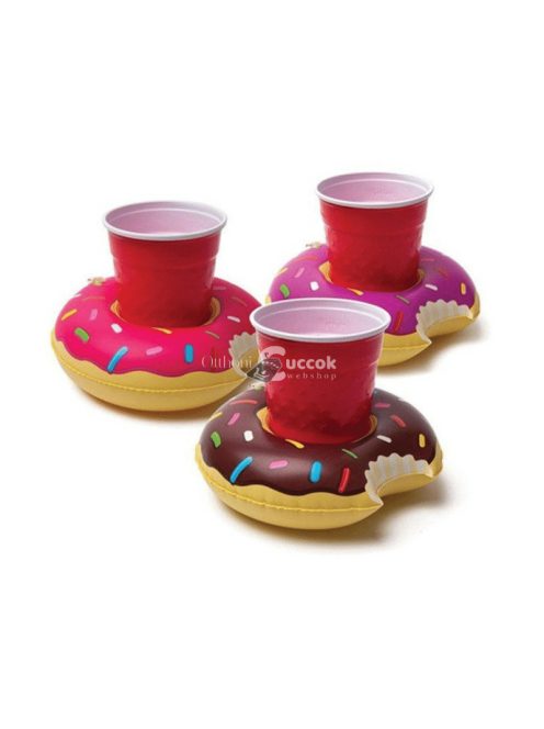 Felfújható fánk italtartó MOST 3 DARAB 1 ÁRÁÉRT!