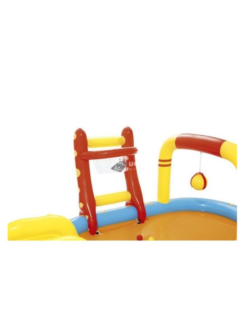 Felfújható vizi játszótér medence - bowling - 435 x 213 x 117 cm