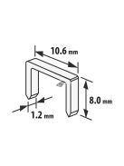 Handy Tűzőkapocs - 1,2 x 10,6 x 8 mm - 1000 db