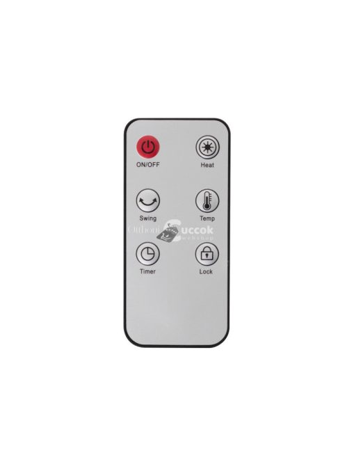 Álló kerámia fűtőtest távirányítóval