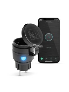   Smart Wi-Fi-s, kültéri konnektor dugalj - IPX4 - Amazon Alexa, Google Home, Siri, IFTTT
