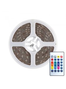 Zenére villogó LED RGB szalag szett