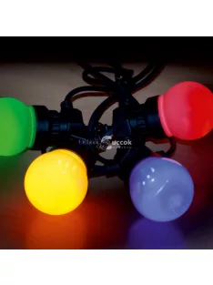 LED-es sorolható party fényfüzér