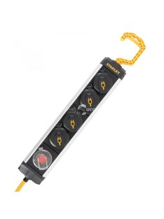 STANLEY 4-es elosztó kapcsolóval, felakasztható