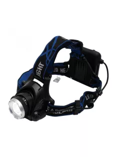 LED-es fém fejlámpa, ZOOM, 800 lumen