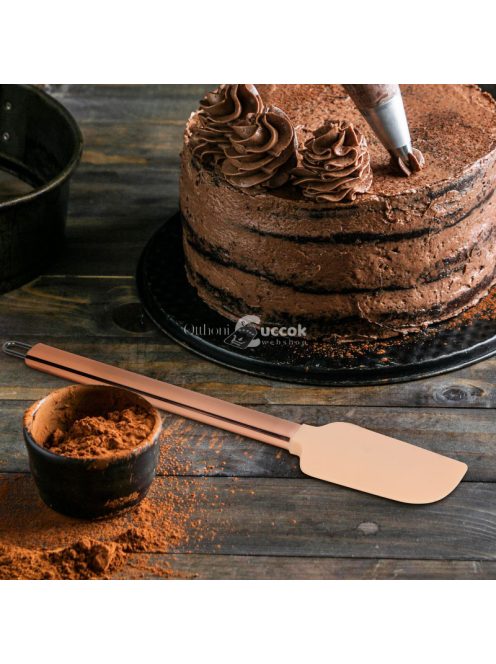 Bewello Szilikon spatula rozsdamentes nyéllel - 29 x 5,2 x 1 cm