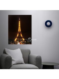   Family LED-es fali hangulatkép - Eiffel torony - 2 x AA, 38 x 48 cm
