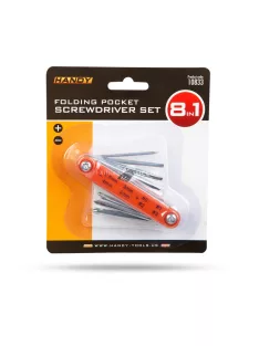   Handy Összecsukható zseb csavarhúzó készlet - 8 az 1-ben