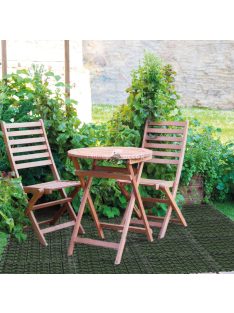   Garden of Eden Kerti járólap - műanyag rács - fekete - 29 x 29 x 1,5 cm - 4 db / csomag