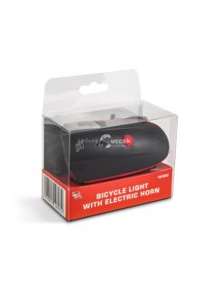   Wheel Zone Kerékpár lámpa elektromos kürttel - XPE LED - 400 mAh - 450 lm - IP55