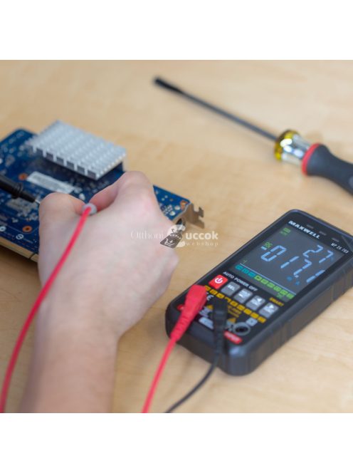 Maxwell-Digital Automata, színes kijelzős multiméter - 3 - 4 x AAA