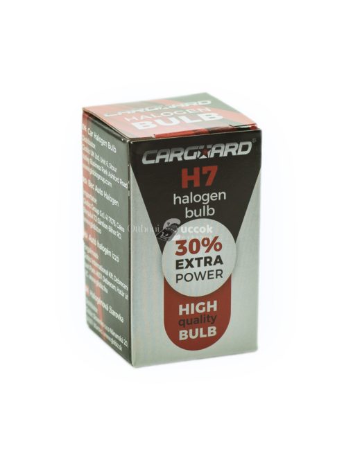 Carguard Halogén izzó - BHA052 - H7 - 12V - 55W - +30% fényerő