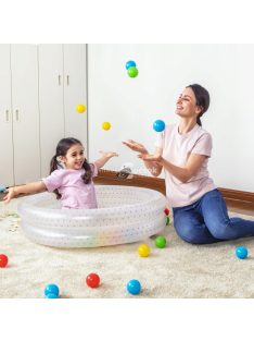   Bestway Felfújható kerti medence - 50 db műanyag labdával - 91 x 20 cm