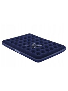   Bestway Felfújható matrac - kétszemélyes, velúr - kék - 203 x 152 x 22 cm