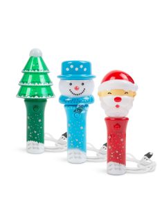   Family Karácsonyi LED lámpa - színes LED-es - 13,5 cm - 3 féle