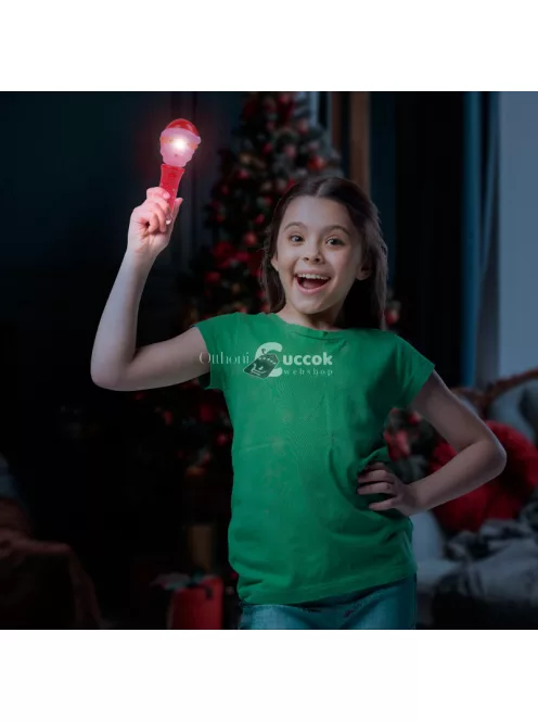 Family Karácsonyi LED lámpa - színes LED-es - 13,5 cm - 3 féle