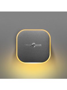   2 az 1-ben vezetéknélküli csengő és éjjelifény - Kinetic - dupla vevőegységgel - fehér