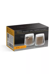   Vog und Arths Duplafalú üveg pohár - 300 ml - 2 db / doboz