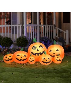   Family Felfújható tök - 230 cm - IP44 - 9 fehér LED - 100 - 240V