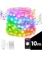 Garden of Eden Smart fényfüzér - USB - 66 RGB LED - 10 m - Bluetooth