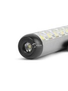 Phenom LED-es zseblámpa - munkalámpa móddal - 400 mAh akkumulátor - XPE + SMD LED - 500 lm - IP55 - ezüst