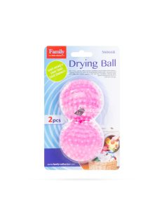 Family Szárítógolyó - 6 cm - rózsaszín - 2 db / csomag