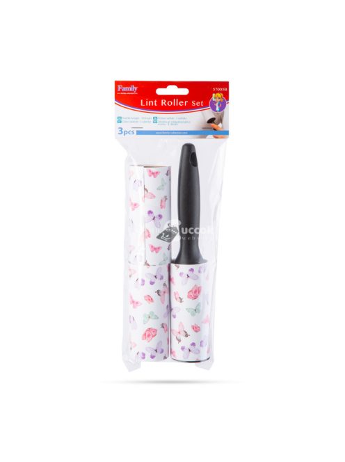 Family Ruhatisztító henger - 3 db - 100 mm - 10 lapos